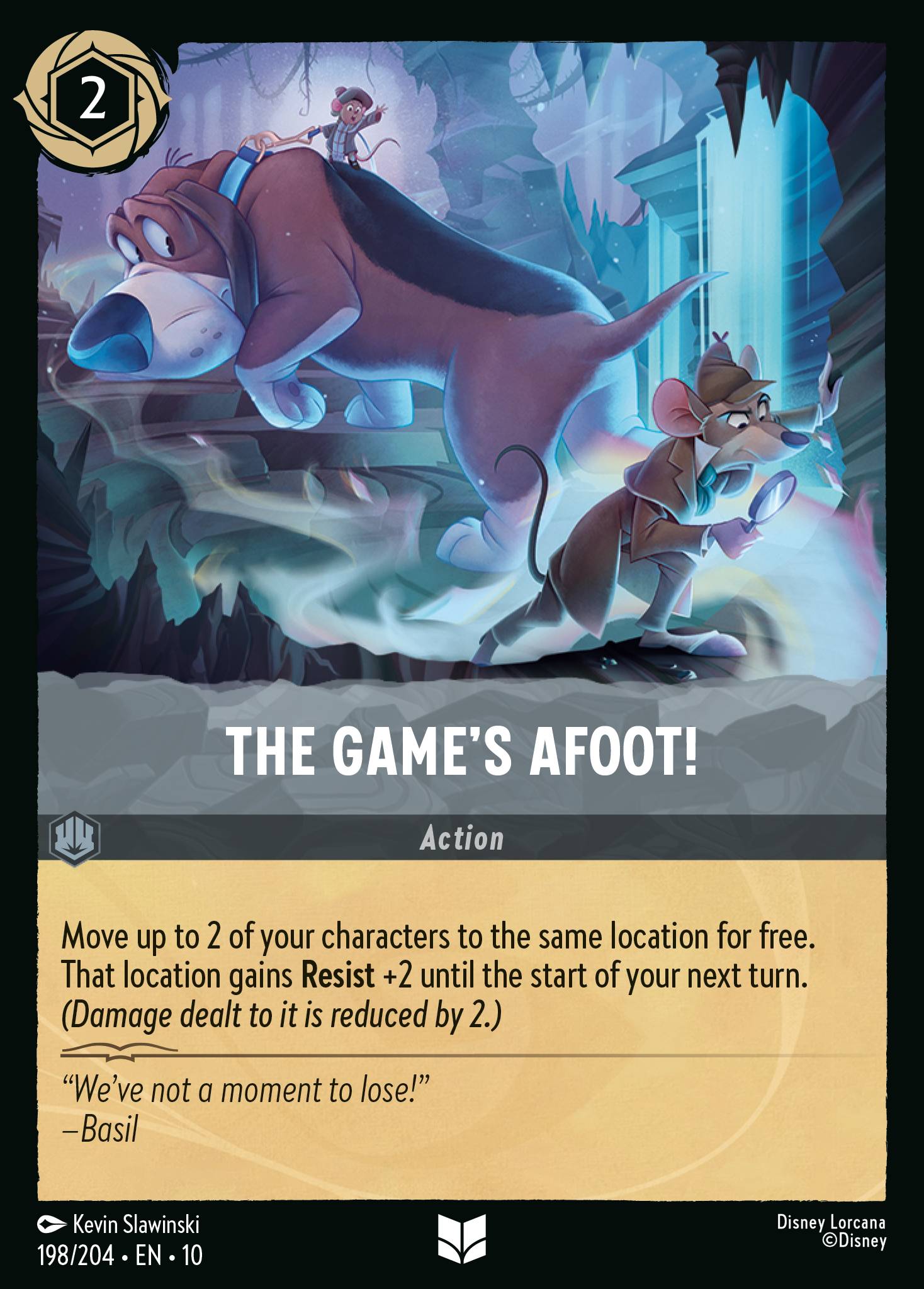 The Game's Afoot! Disney Lorcana card