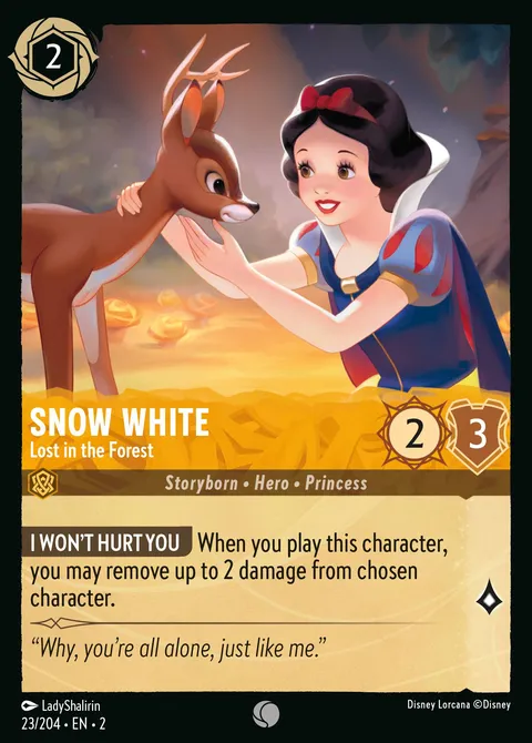 Snow White — Lost in the Forest Disney Lorcana card