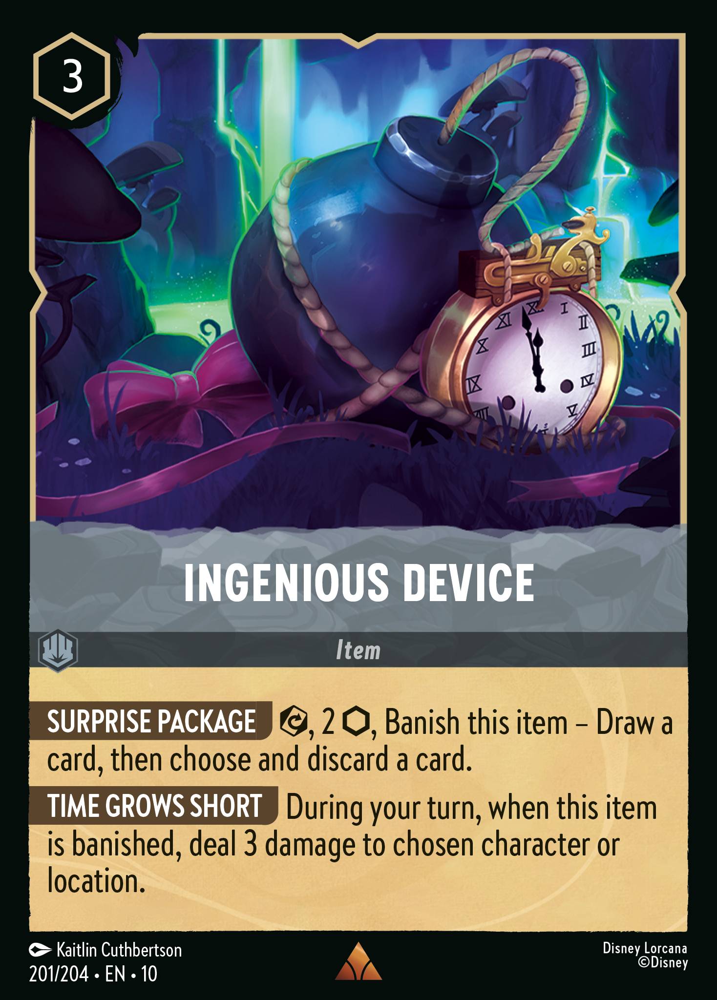 Ingenious Device Disney Lorcana card