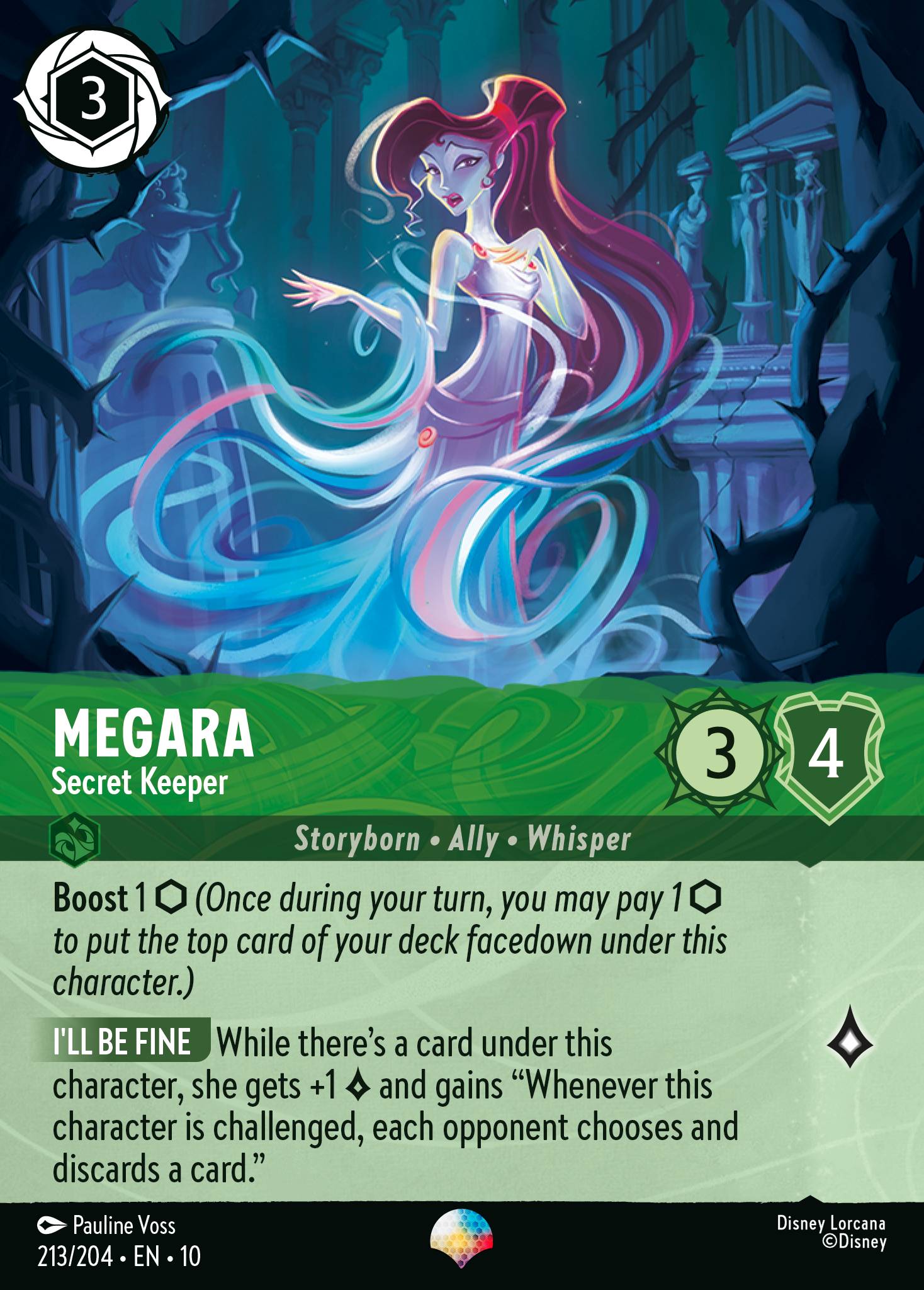Megara — Secret Keeper Disney Lorcana card
