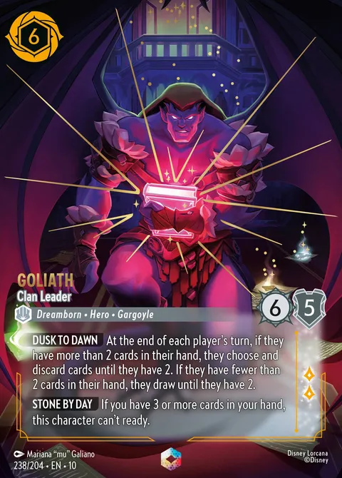 Goliath — Clan Leader Disney Lorcana card