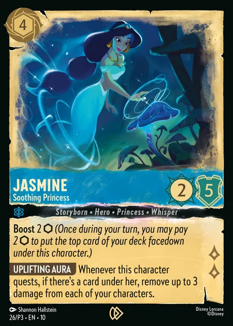 Jasmine — Soothing Princess Disney Lorcana card