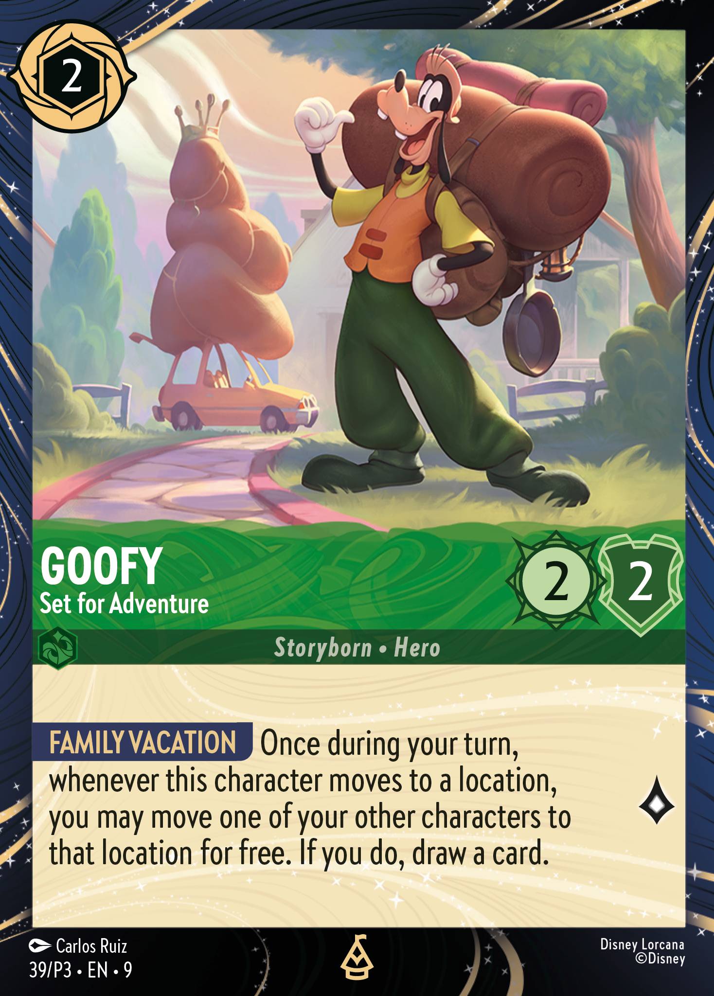 Goofy — Set for Adventure Disney Lorcana card