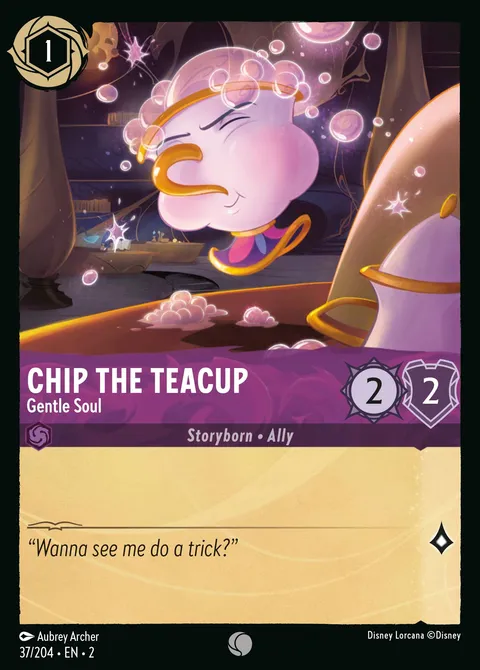Chip the Teacup — Gentle Soul Disney Lorcana card