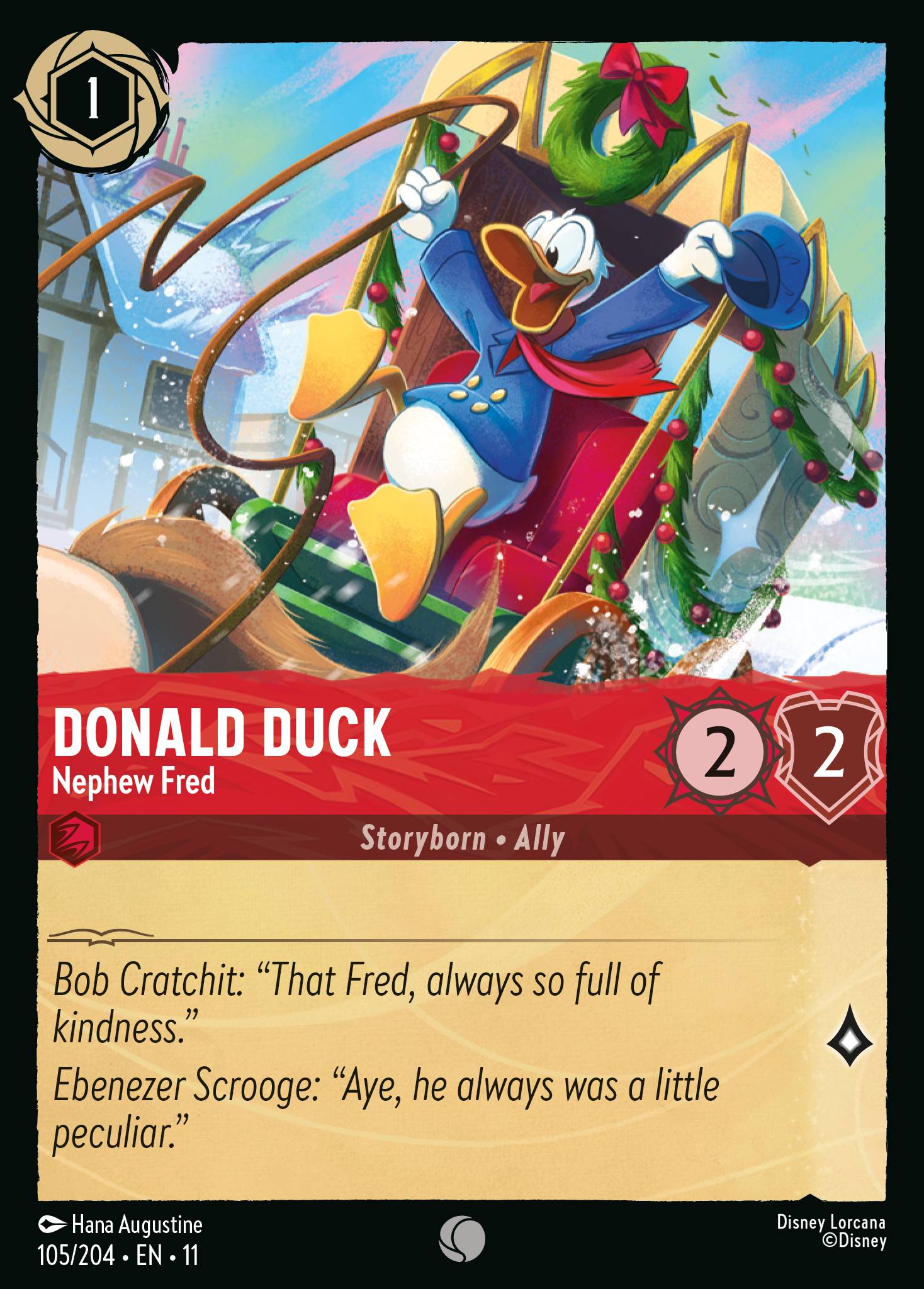 Donald Duck — Nephew Fred Disney Lorcana card