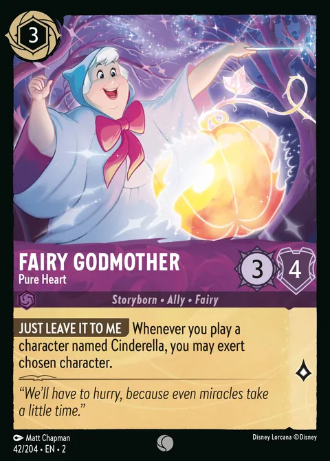 Fairy Godmother — Pure Heart Disney Lorcana card