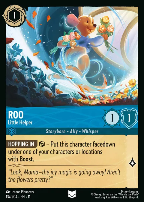 Roo — Little Helper Disney Lorcana card