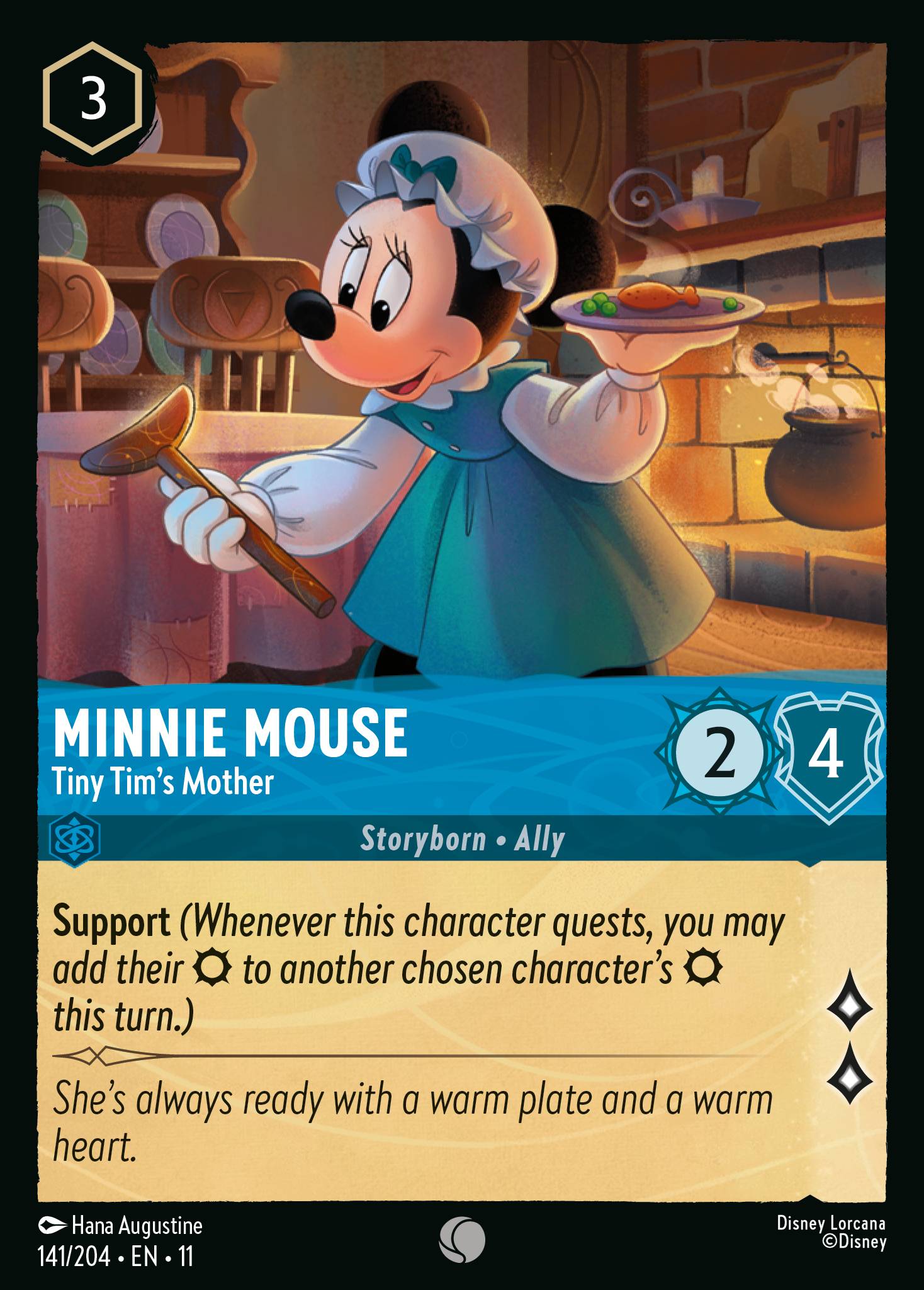 Minnie Mouse — Tiny Tim's Mother Disney Lorcana card
