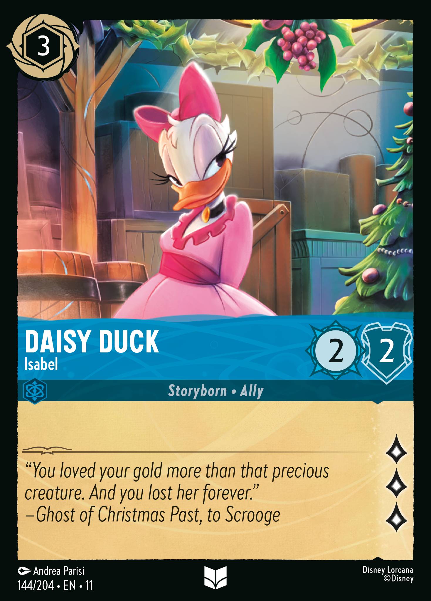 Daisy Duck — Isabel Disney Lorcana card
