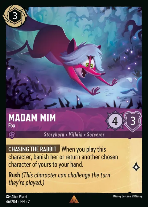 Madam Mim — Fox Disney Lorcana card