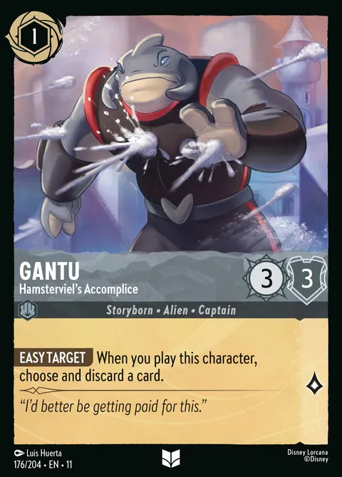 Gantu — Hamsterviel's Accomplice Disney Lorcana card