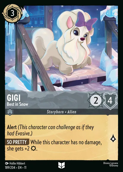 Gigi — Best in Snow Disney Lorcana card