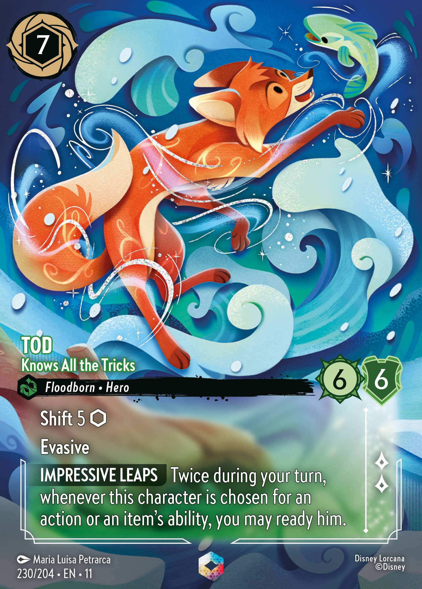 Tod — Knows All the Tricks Disney Lorcana card