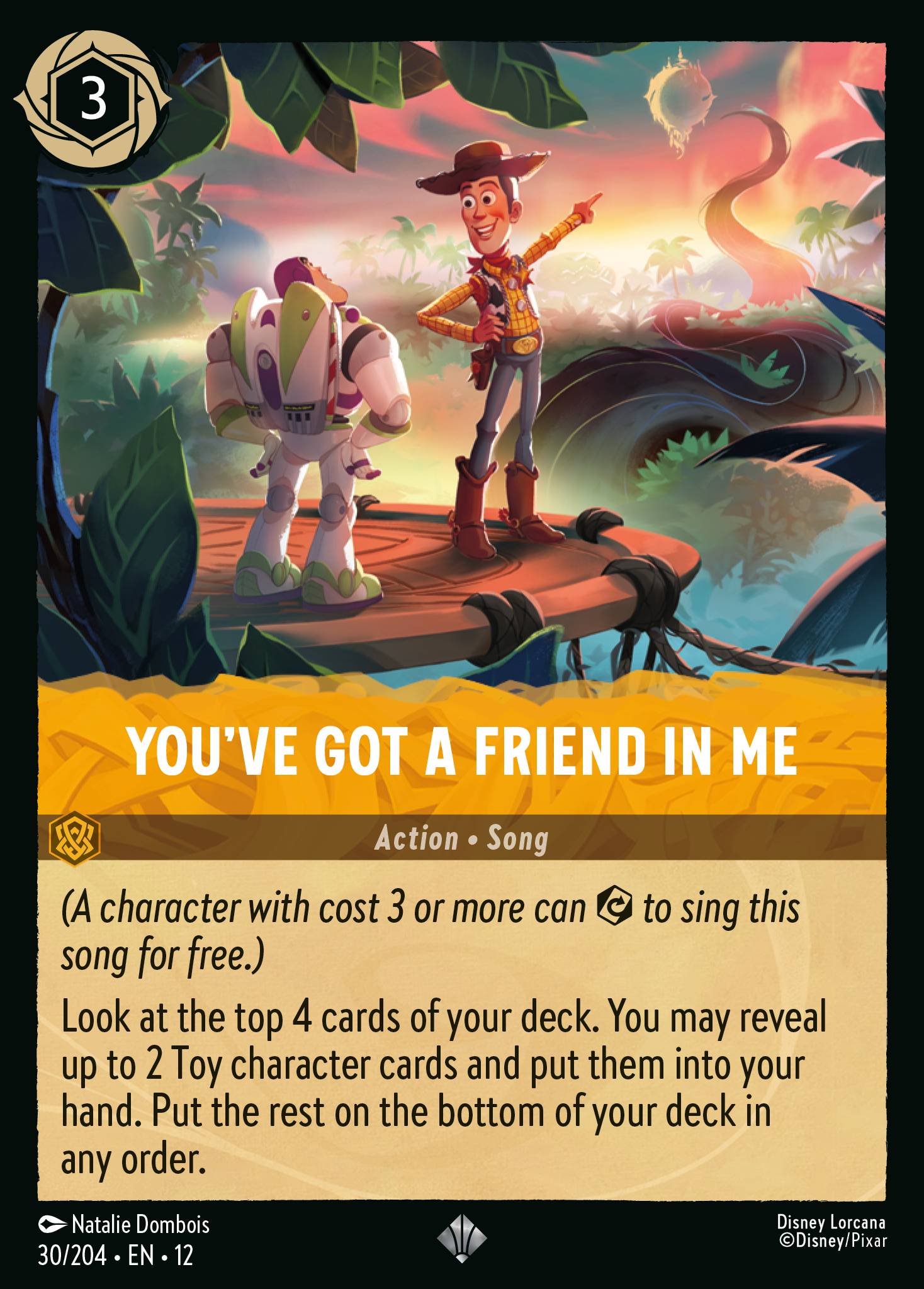 You've Got a Friend in Me Disney Lorcana card