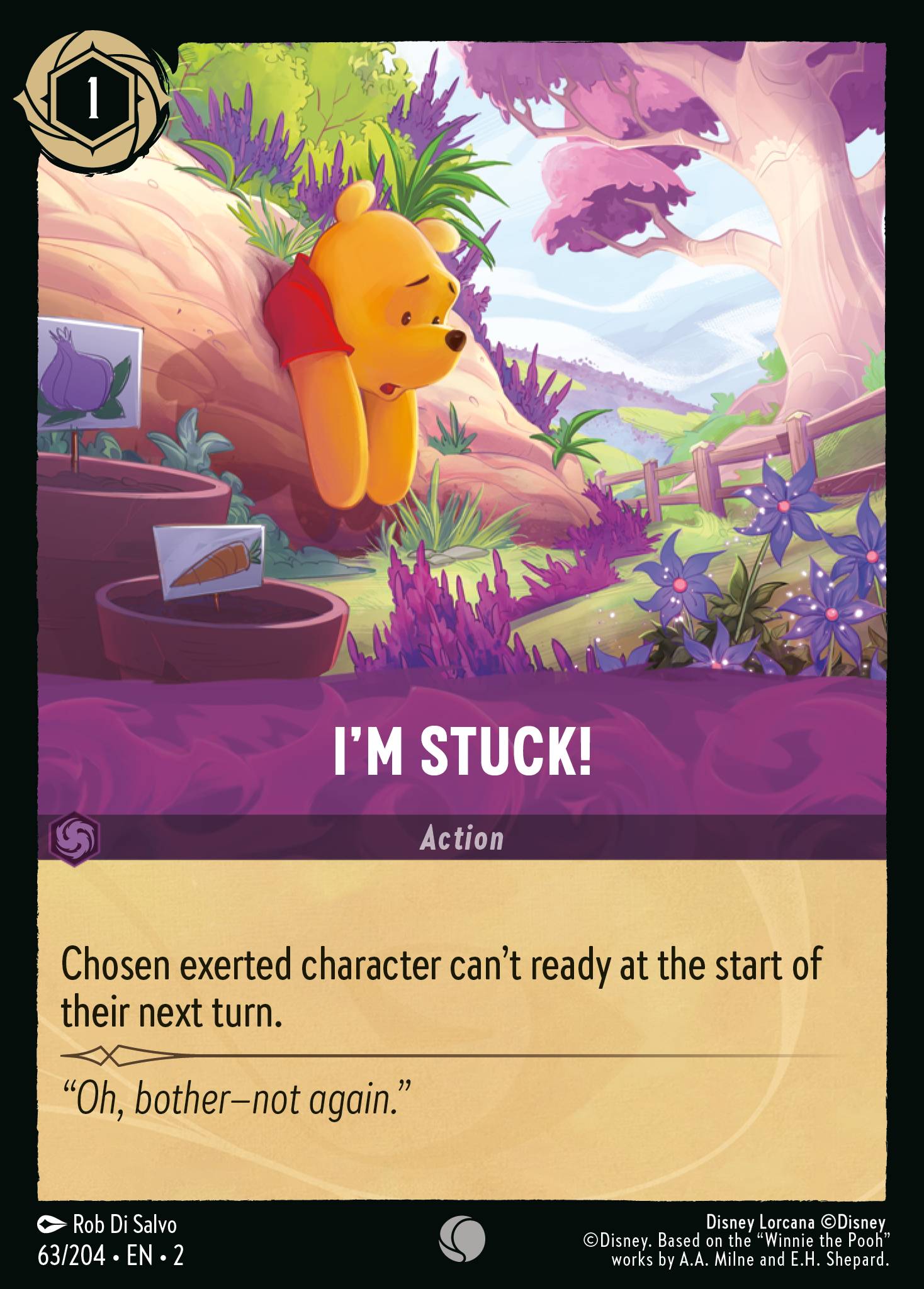 I'm Stuck! Disney Lorcana card