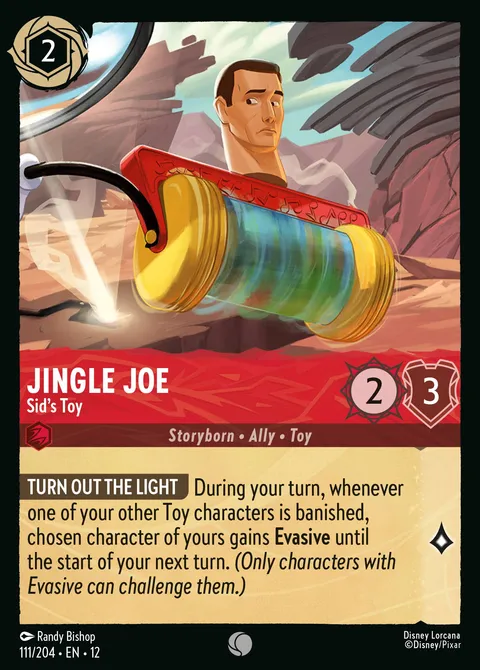 Jingle Joe — Sid's Toy Disney Lorcana card