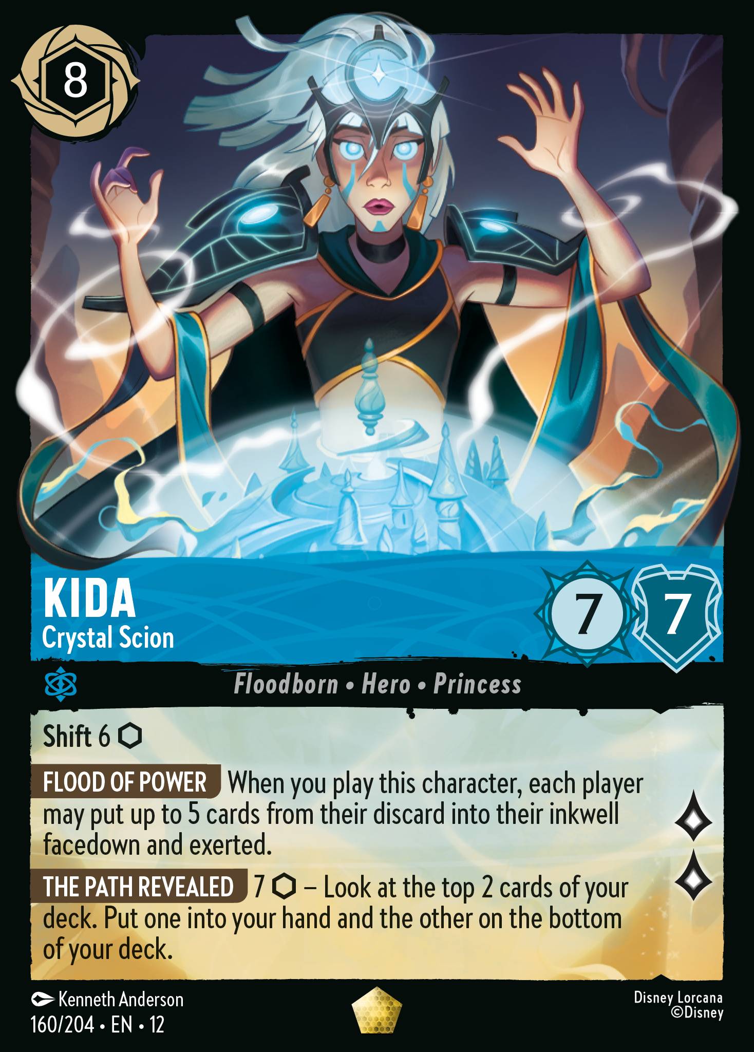 Kida — Crystal Scion Disney Lorcana card