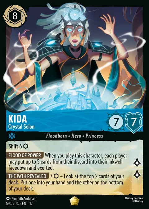 Kida — Crystal Scion Disney Lorcana card