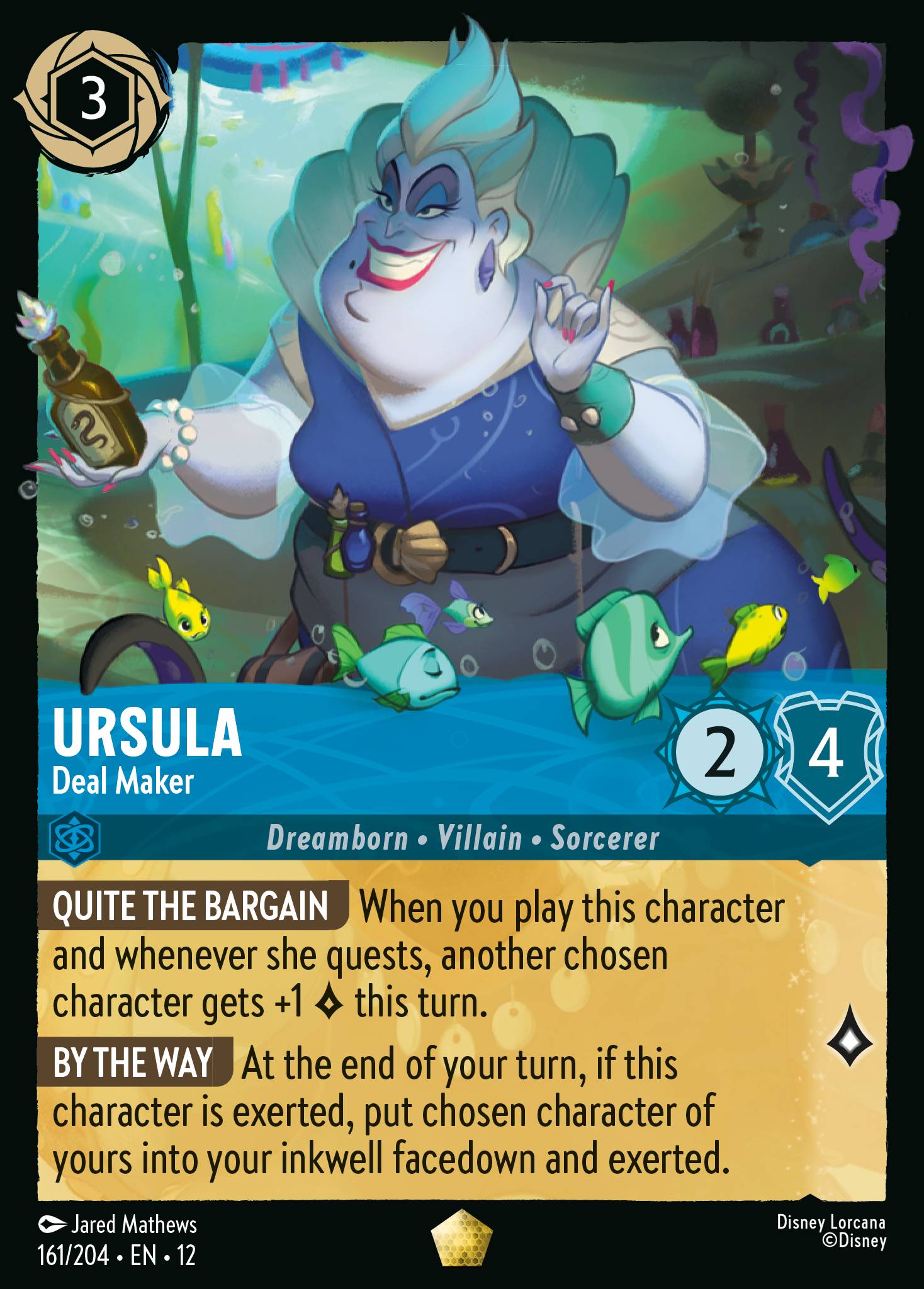 Ursula — Deal Maker Disney Lorcana card