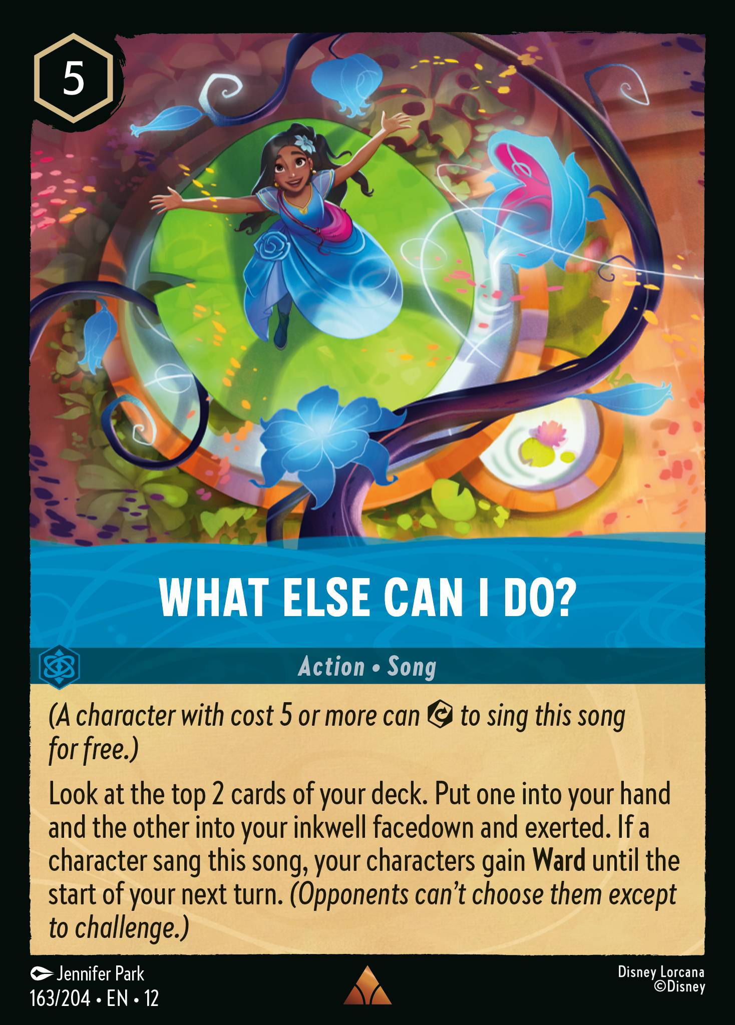 What Else Can I Do? Disney Lorcana card