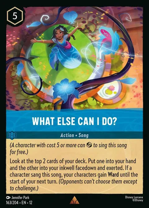 What Else Can I Do? Disney Lorcana card