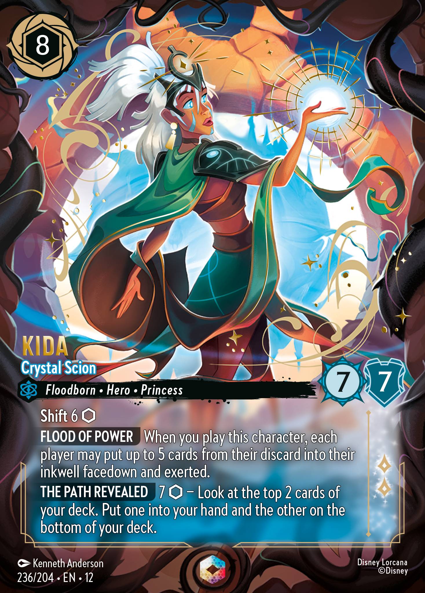 Kida — Crystal Scion Disney Lorcana card