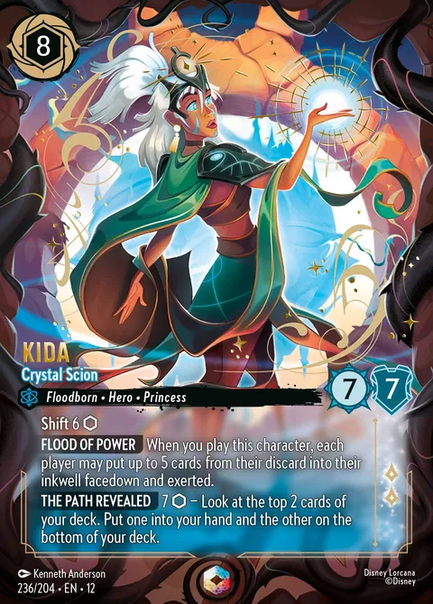 Kida — Crystal Scion Disney Lorcana card