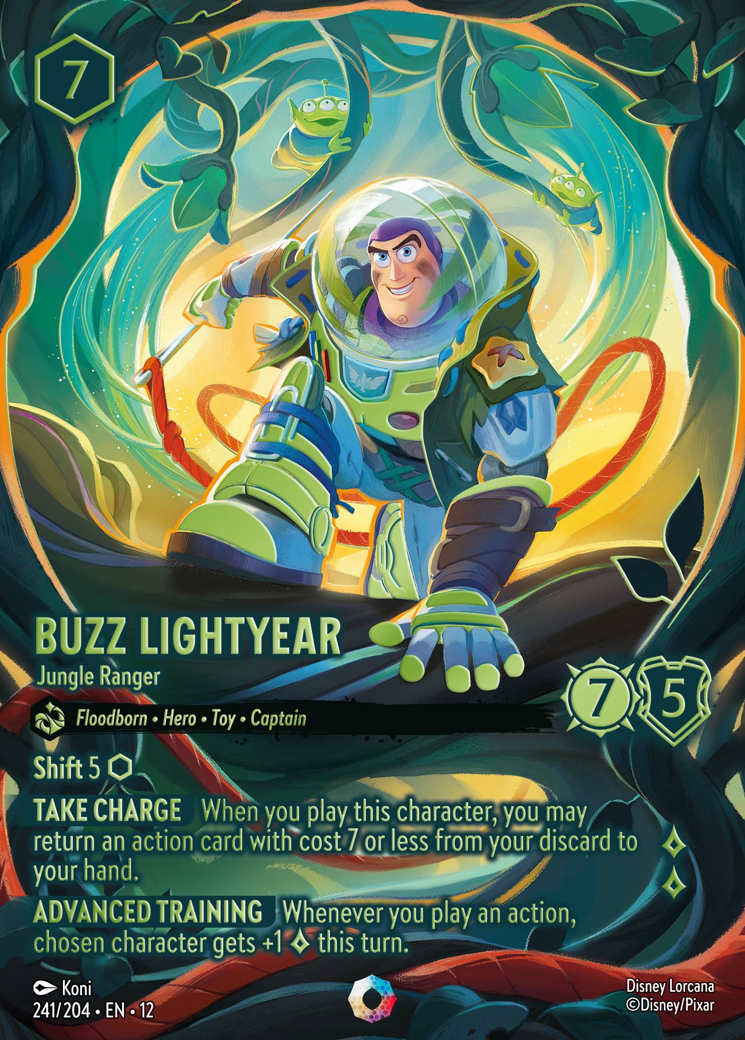 Buzz Lightyear — Jungle Ranger Disney Lorcana card