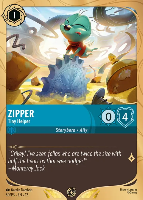 Zipper — Tiny Helper Disney Lorcana card
