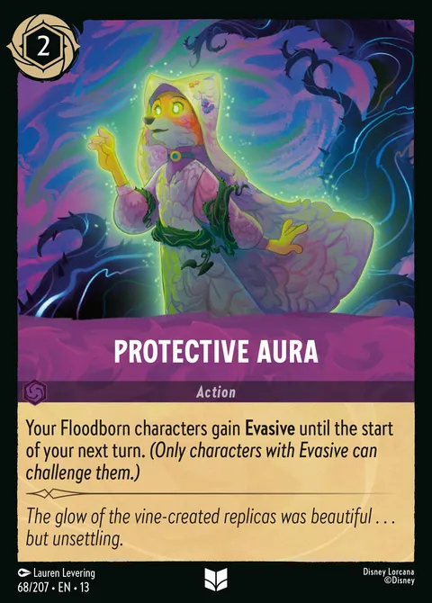 Protective Aura Disney Lorcana card