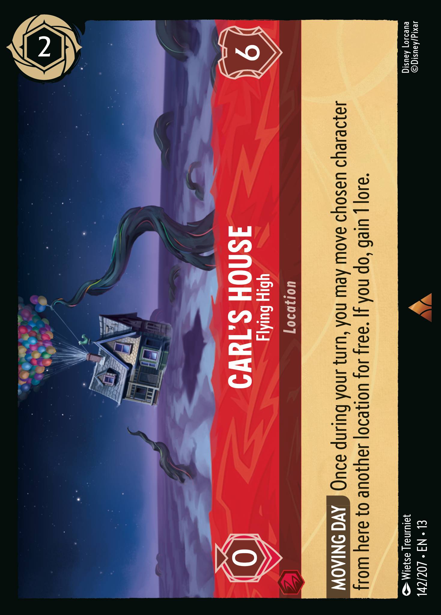 Carl's House — Flying High Disney Lorcana card