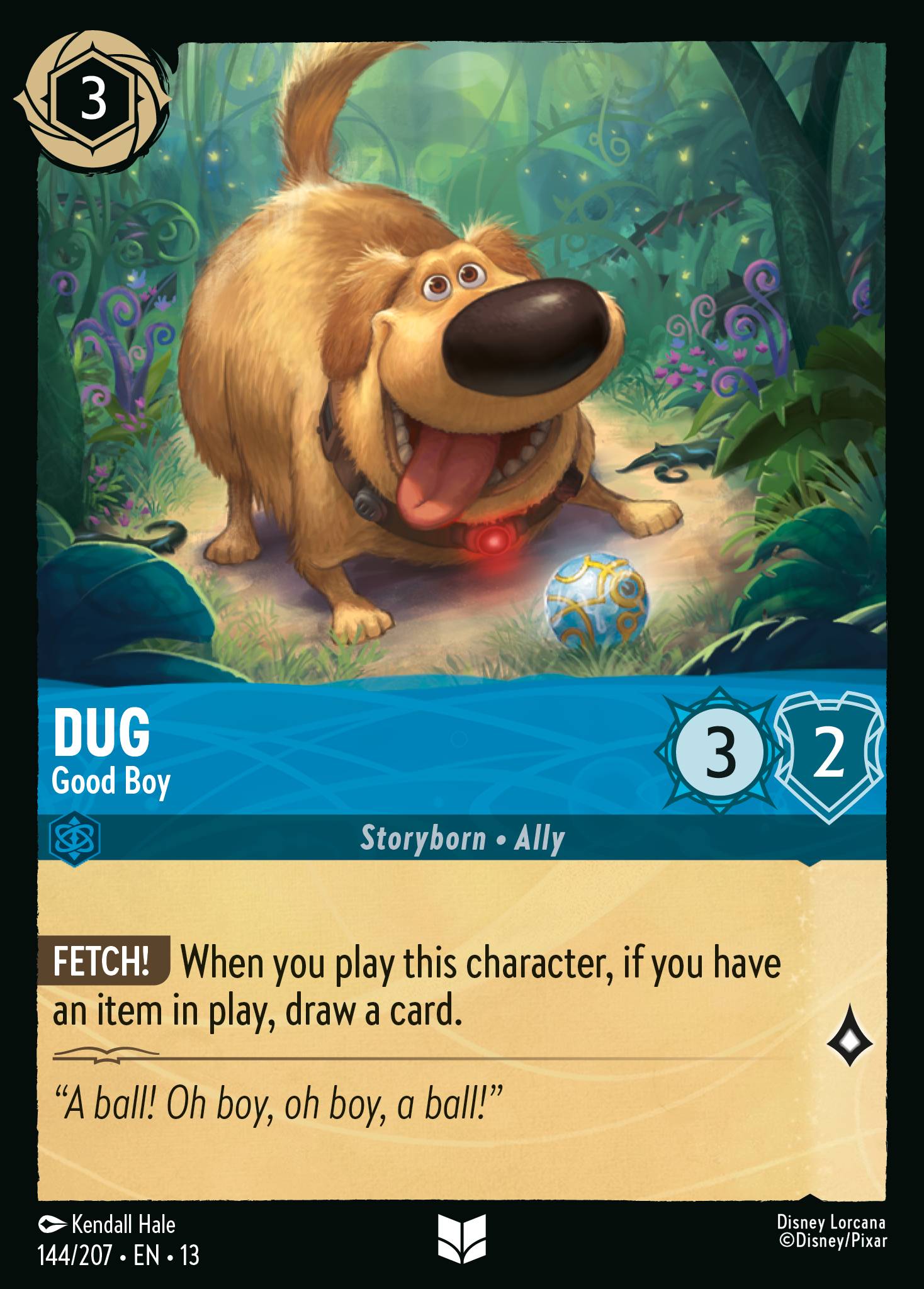 Dug — Good Boy Disney Lorcana card