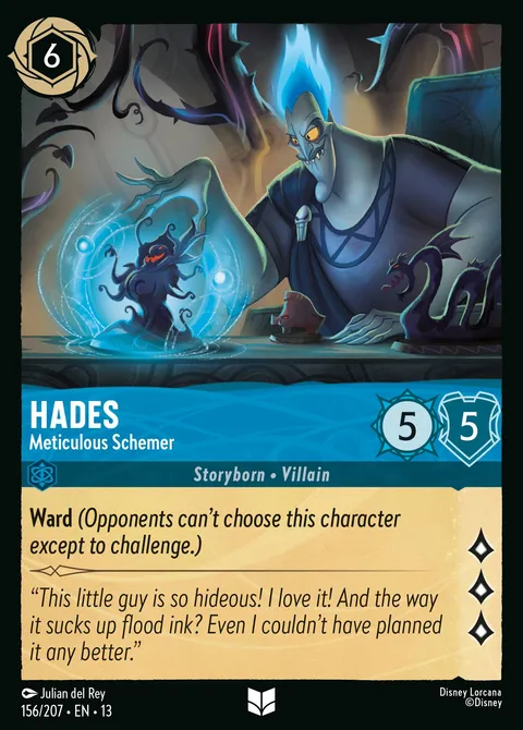 Hades — Meticulous Schemer Disney Lorcana card