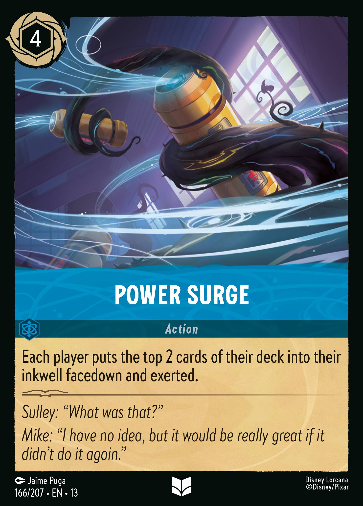 Power Surge Disney Lorcana card