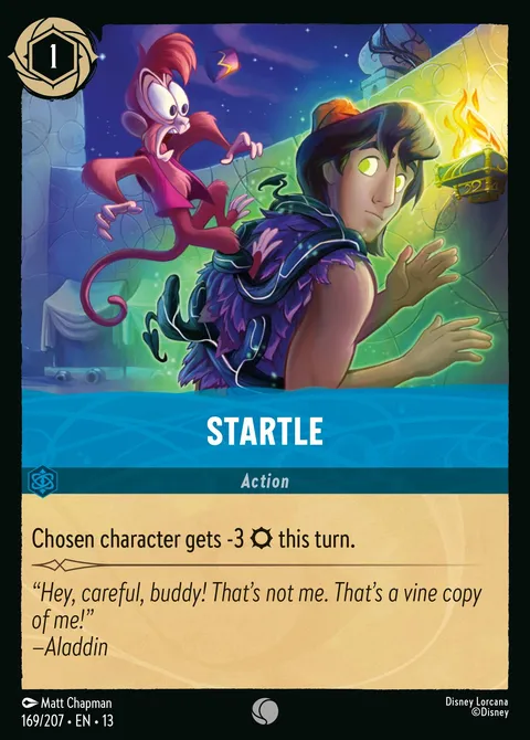 Startle Disney Lorcana card