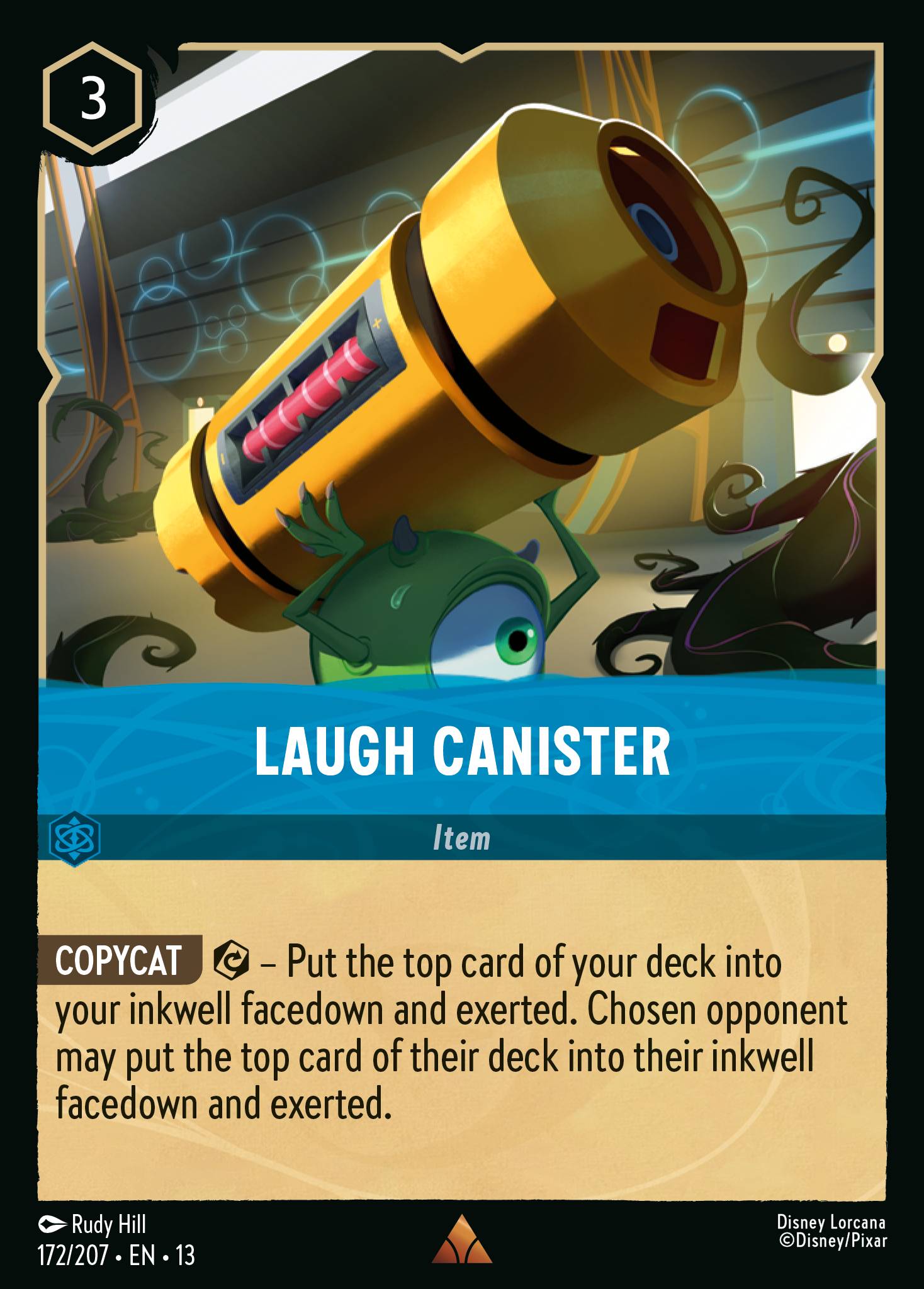 Laugh Canister Disney Lorcana card