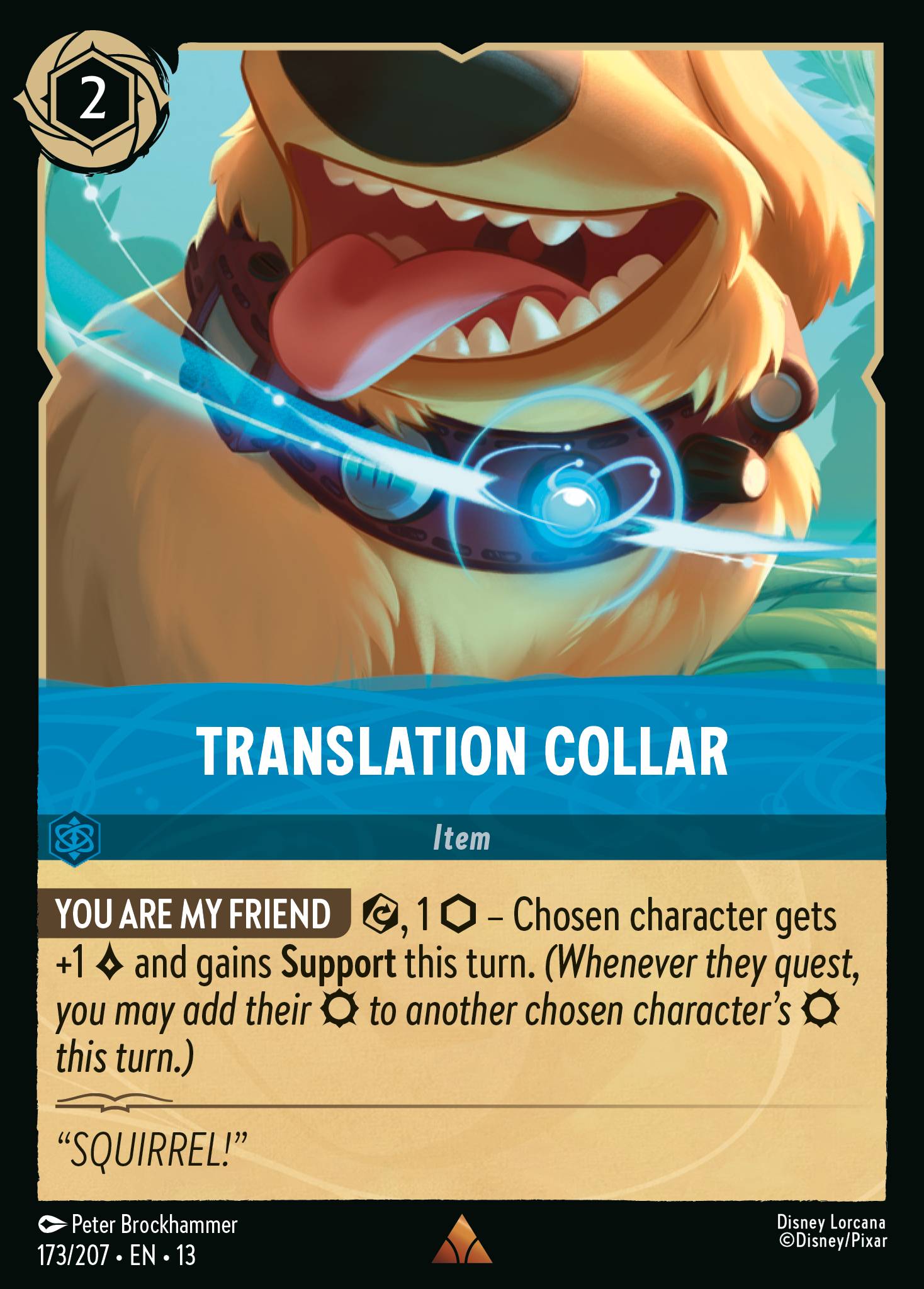 Translation Collar Disney Lorcana card