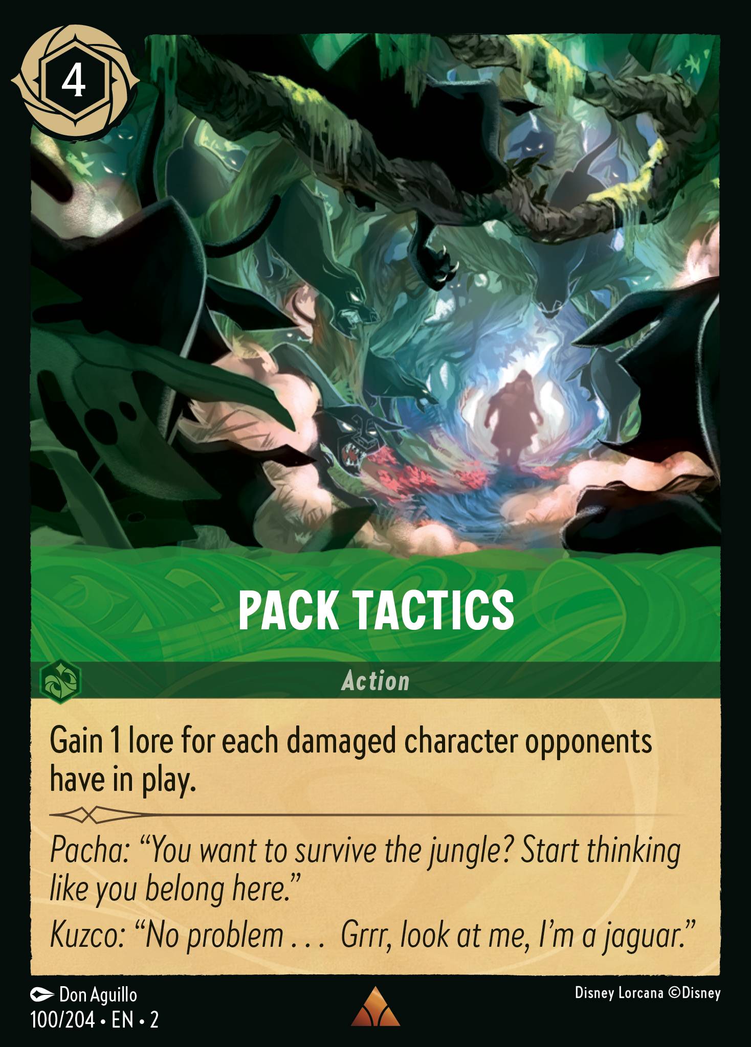 Pack Tactics Disney Lorcana card