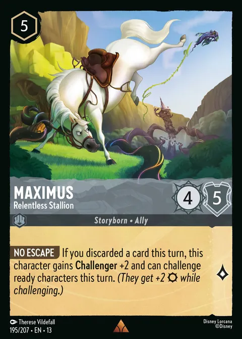 Maximus — Relentless Stallion Disney Lorcana card