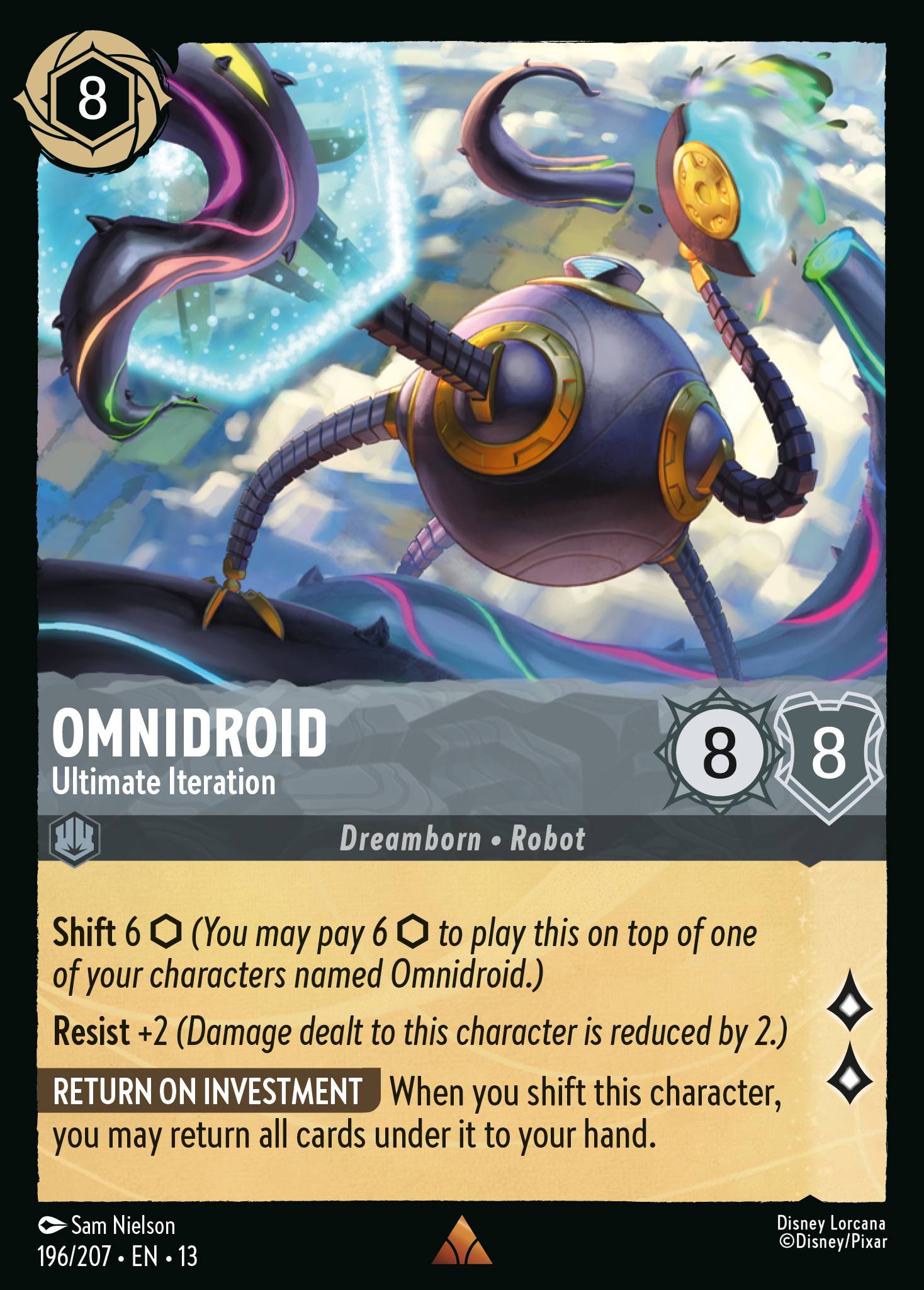Omnidroid — Ultimate Iteration Disney Lorcana card