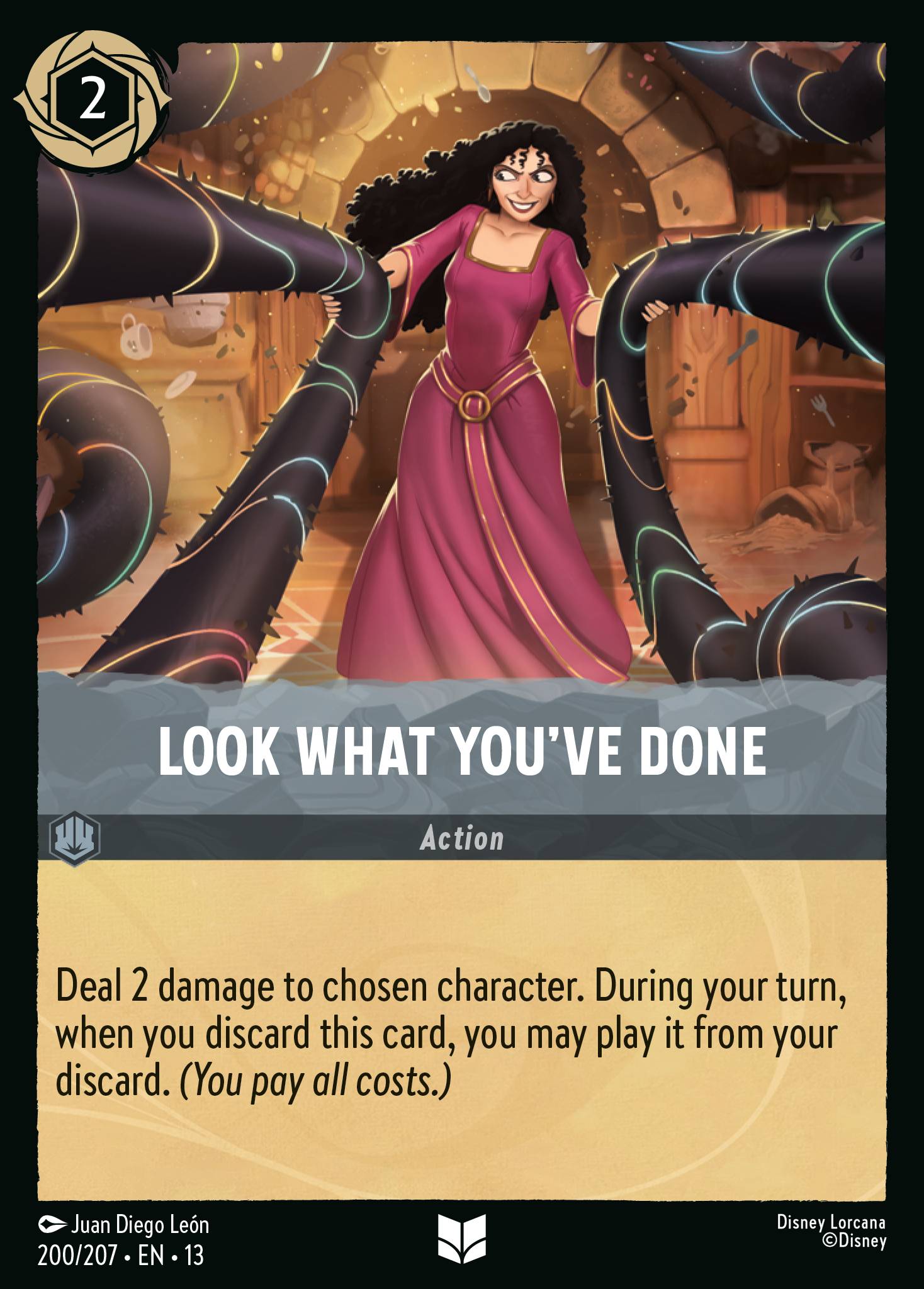 Look What You've Done Disney Lorcana card