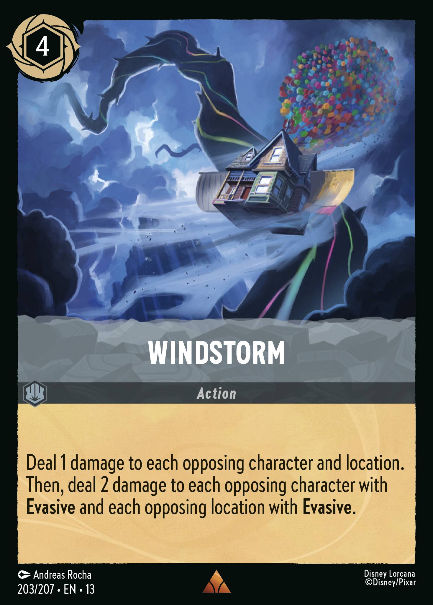 Windstorm Disney Lorcana card