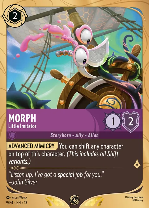 Morph — Little Imitator Disney Lorcana card