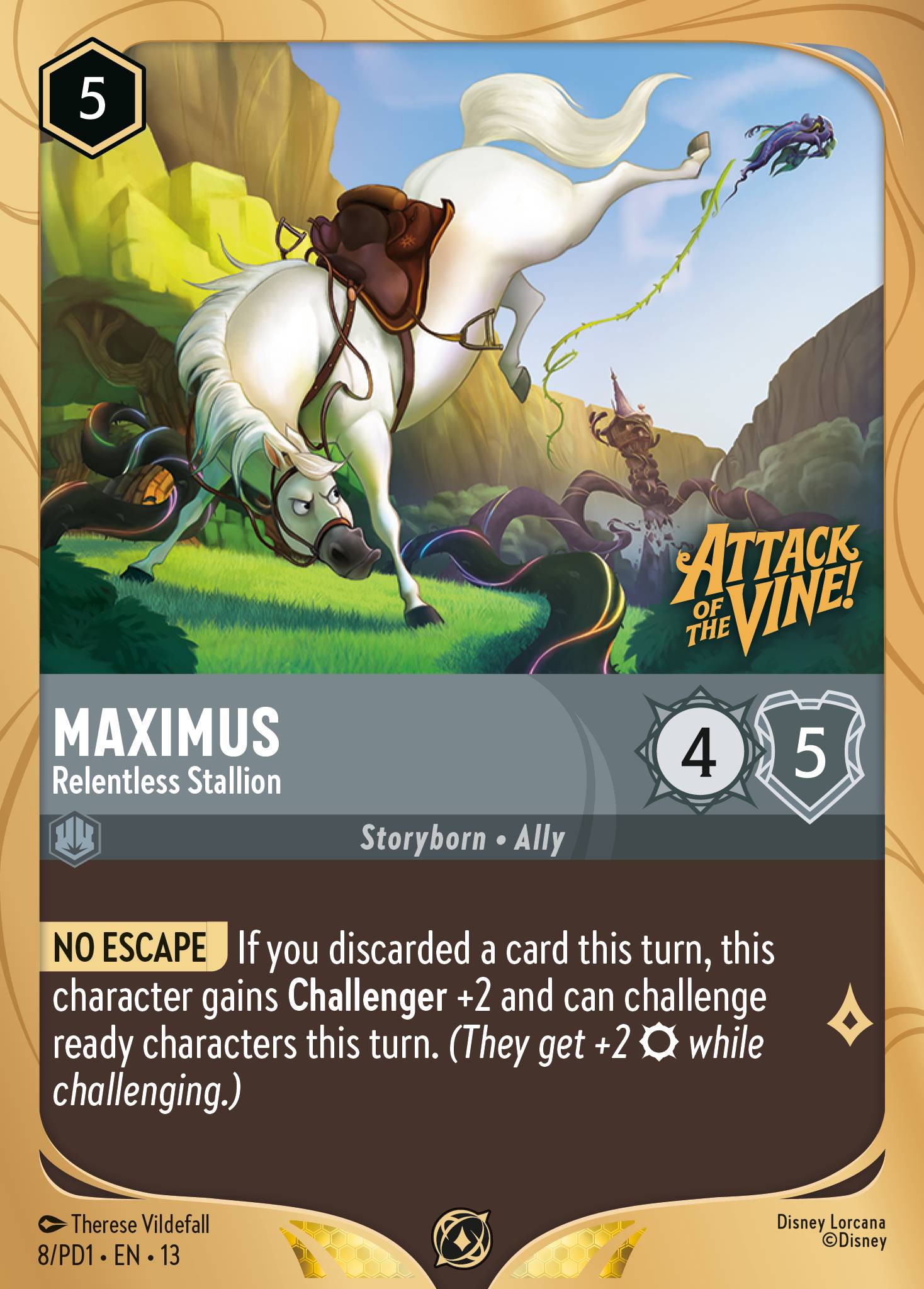 Maximus — Relentless Stallion Disney Lorcana card