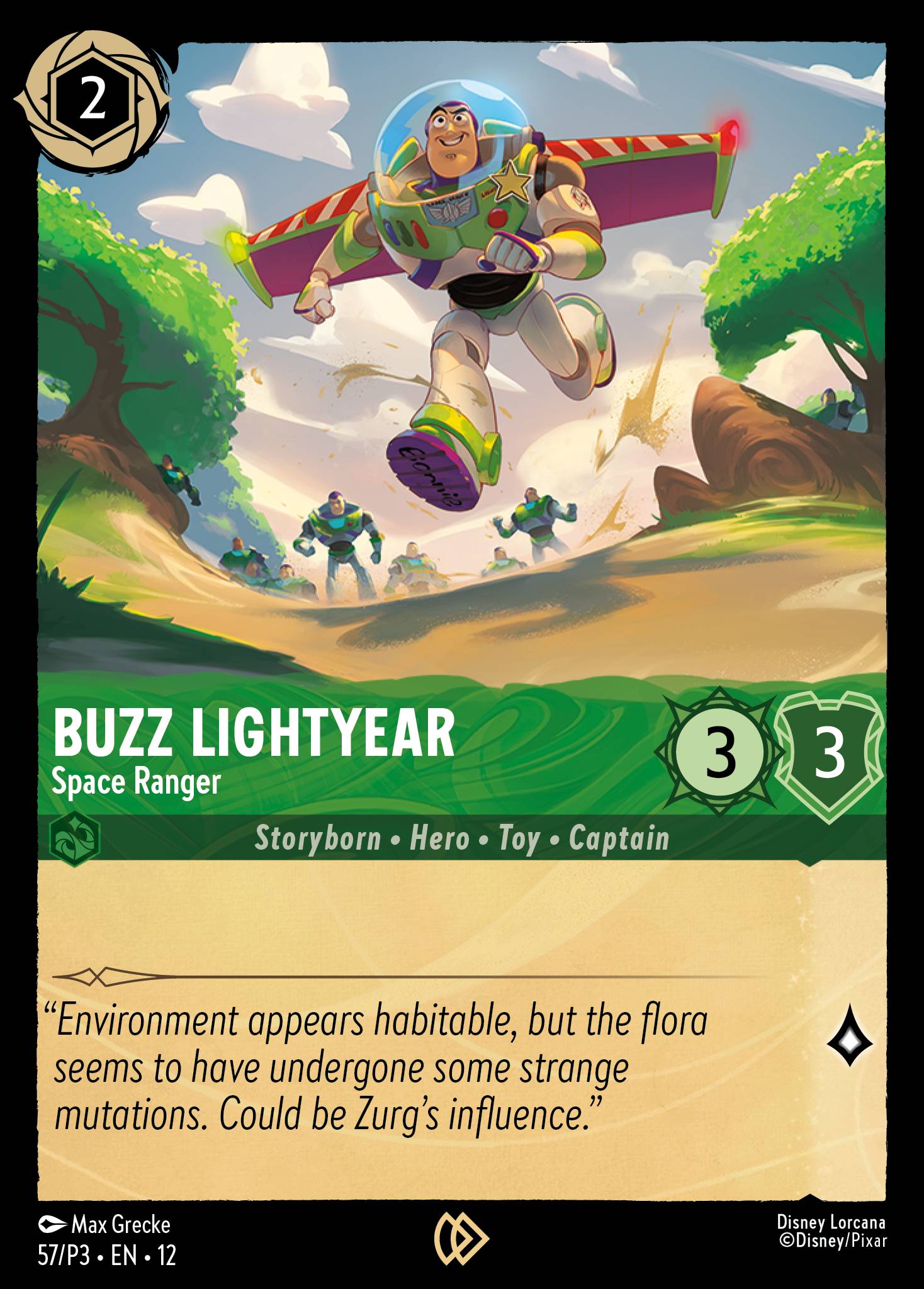 Buzz Lightyear — Space Ranger Disney Lorcana card