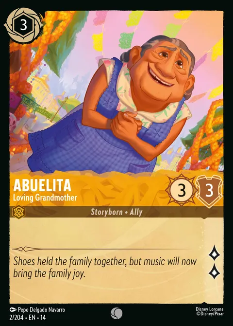 Abuelita — Loving Grandmother Disney Lorcana card