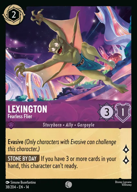 Lexington — Fearless Flier Disney Lorcana card