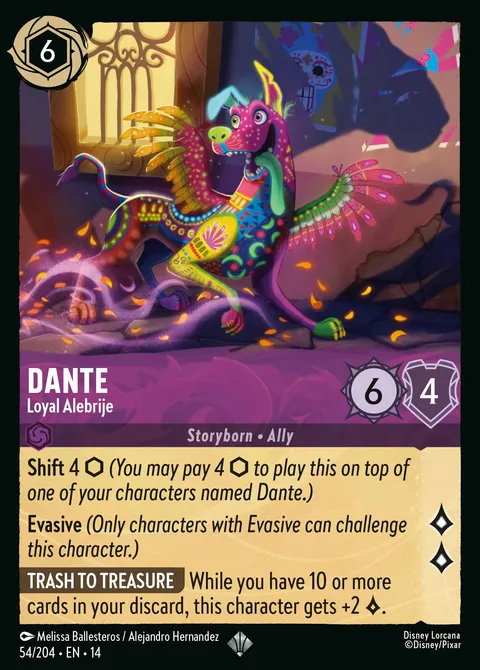 Dante — Loyal Alebrije Disney Lorcana card