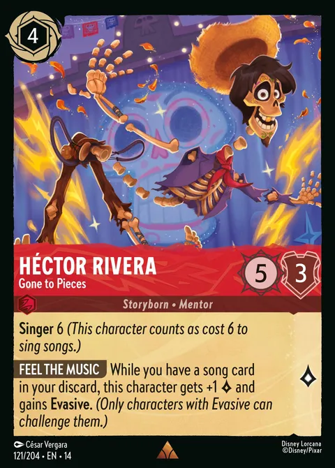 Héctor Rivera — Gone to Pieces Disney Lorcana card