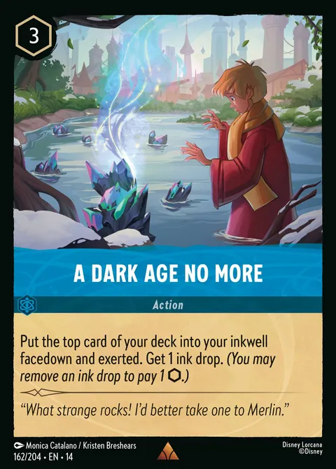 A Dark Age No More Disney Lorcana card